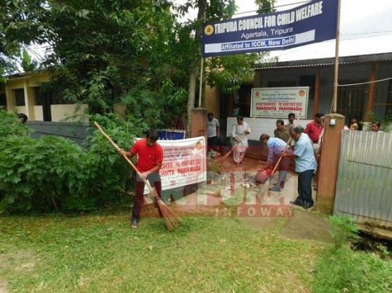 NEEPCO conducts Swachh Bharat programme NEEPCO conducts Swachh Bharat programme